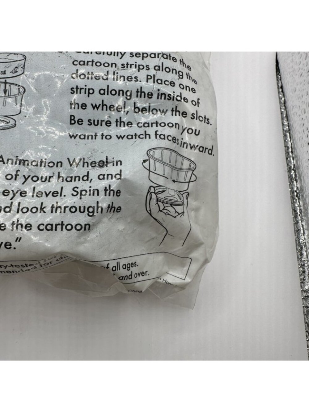 Vintage 1992 McDonald’s Happy Meal Animation Wheel Behind the Scenes NIP - Picture 10 of 10